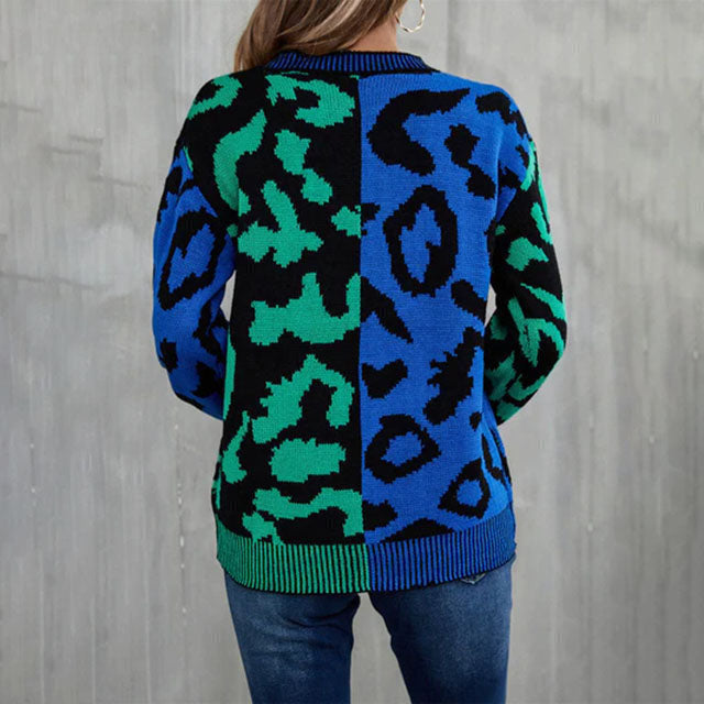 Levoire | Patchwork Léopard Décontracté