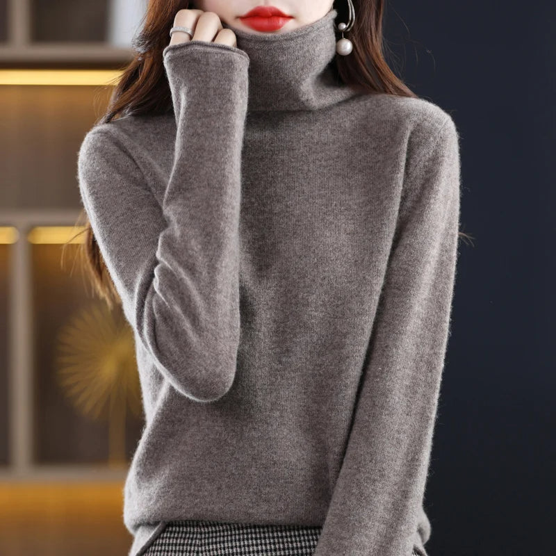 Levoire | Pull En Cachemire Bliss Marron foncé