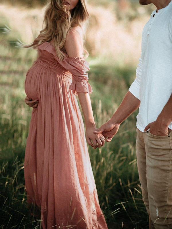 Levoire | Robe Maxi Off Shoulder Anne Grossesse