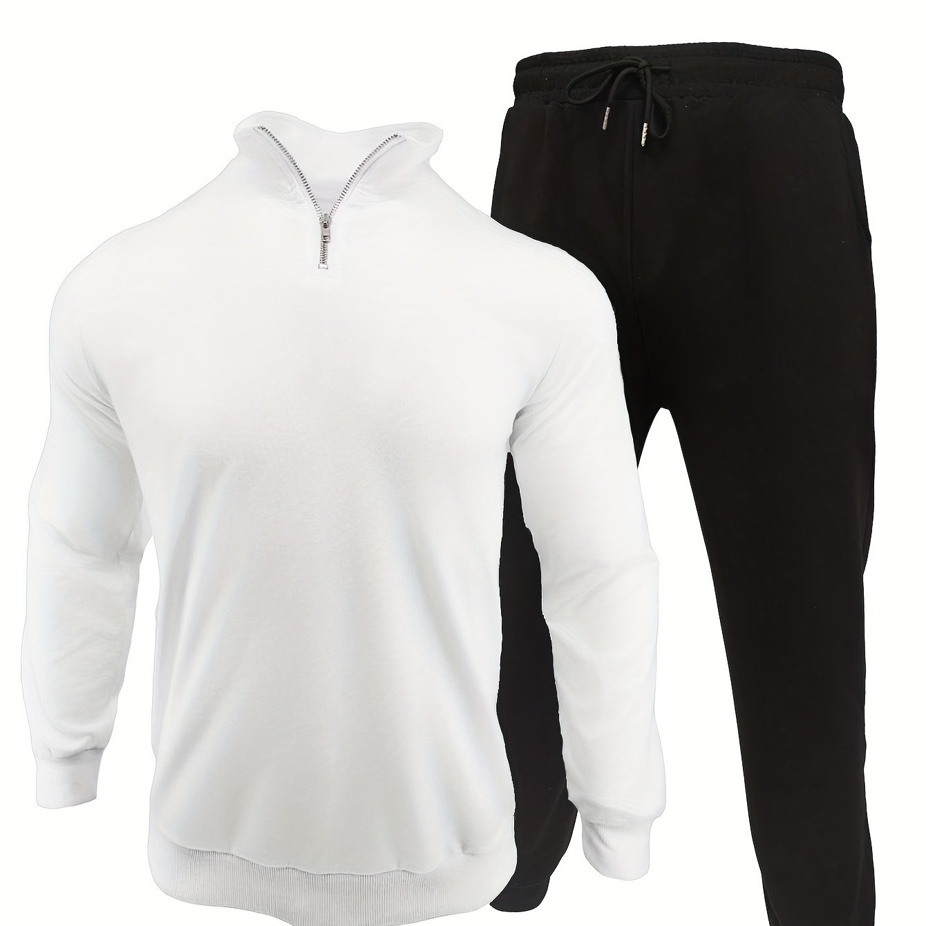 Levoire | Ensemble Décontracté 2 Pièces Suspendu Blanc