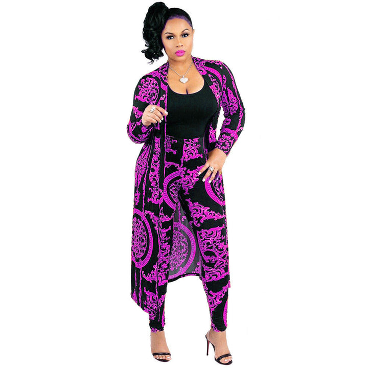 Levoire | pull à manches longues et pantalons slim à motif graphique VIOLETTI