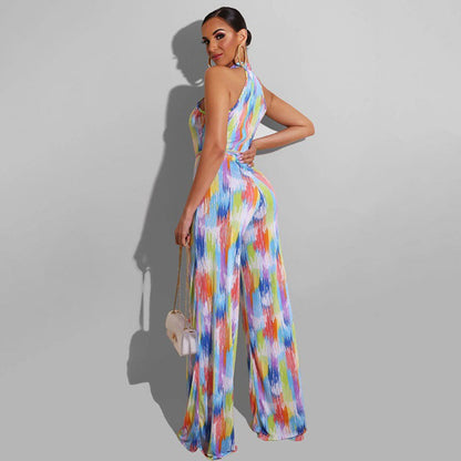 Levoire | pantalons larges à motif de course amovible