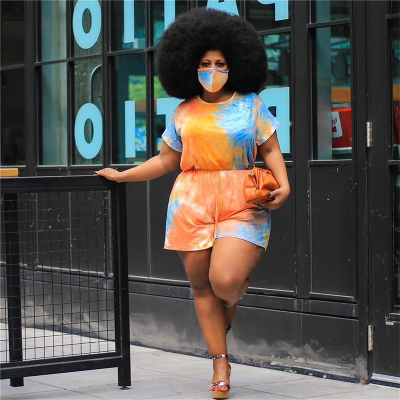 Levoire | robe courte colorée