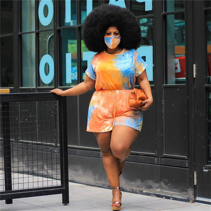 Levoire | robe courte colorée