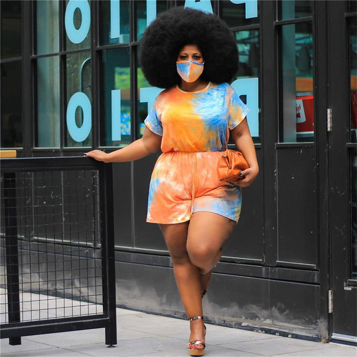 Levoire | robe courte colorée