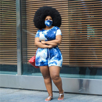 Levoire | robe courte colorée