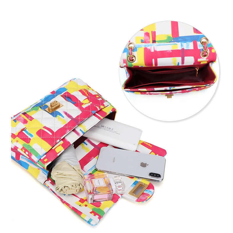 Levoire | bandoulière multicolore Chaîne en métal