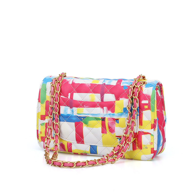 Levoire | bandoulière multicolore Chaîne en métal