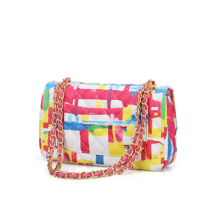 Levoire | bandoulière multicolore Chaîne en métal