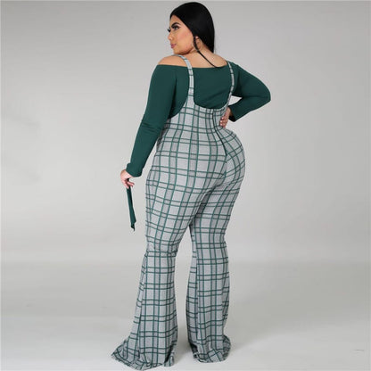 Levoire | blouse à manches longues avec ceinture et salopette