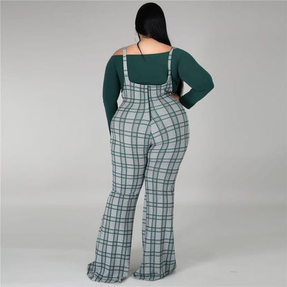 Levoire | blouse à manches longues avec ceinture et salopette