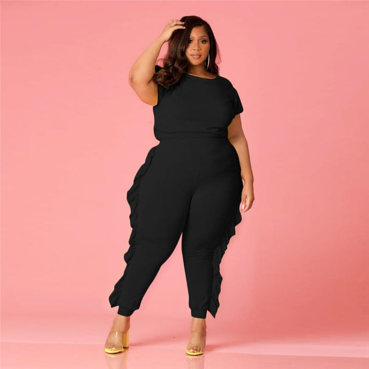 Levoire | Deux Pièces Pantalon Et Chemise À Manches Courtes Avec Franges