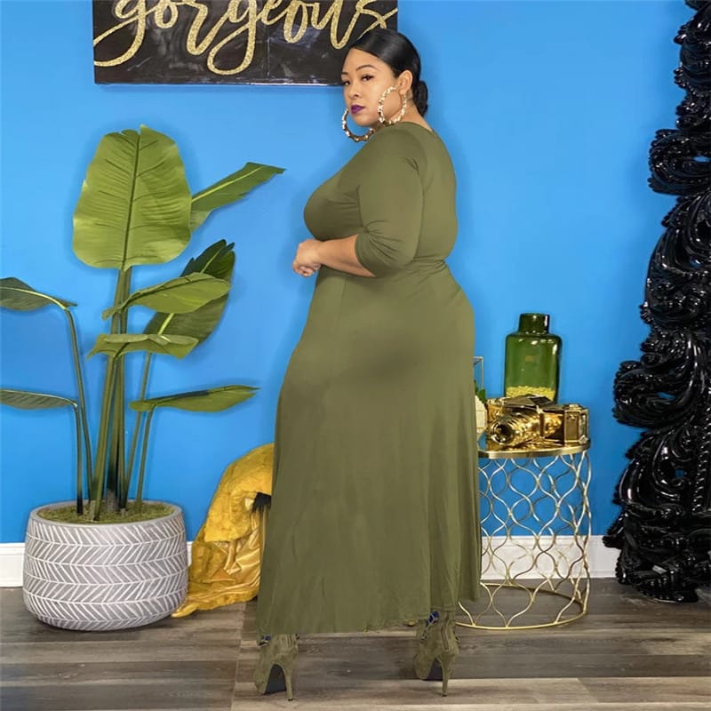 Levoire | Nappe de table longue avec col uni VERT