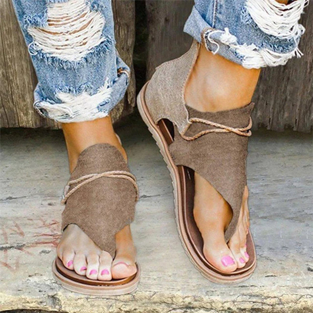 Levoire | Sandales Orthopédiques Pour Dames Pour Les Vacances D'Été Khaki