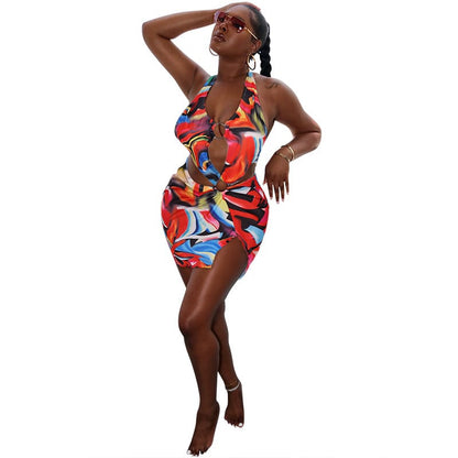 Levoire | maillot de bain, dos ouvert ROUGE