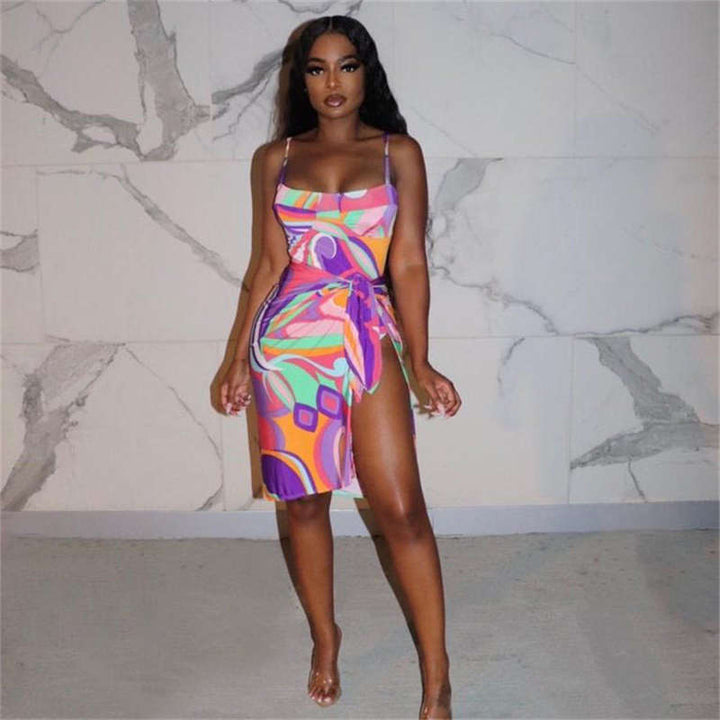 Levoire | maillot de bain avec sarong MULTICOLORE