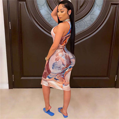 Levoire | et sa robe sexy à l'avant pour la plage