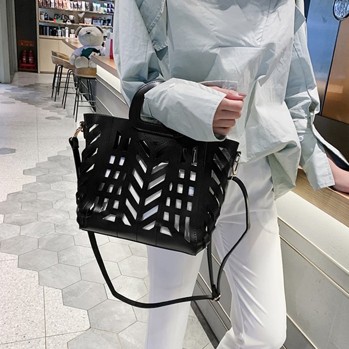 Levoire | sac design découpe avec poche