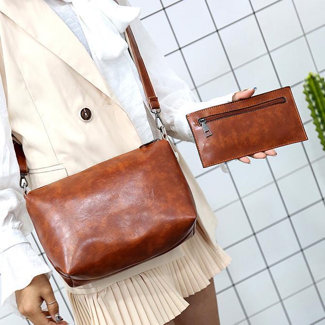 Levoire | Ensemble de sac à main de cueillette de vin à 4 pièces pour femmes