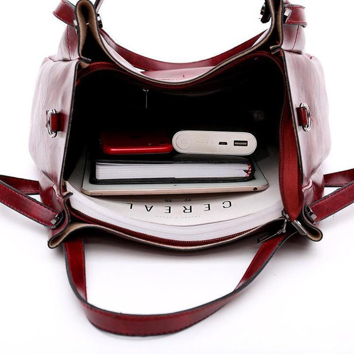 Levoire | Ensemble de sac à main de cueillette de vin à 4 pièces pour femmes