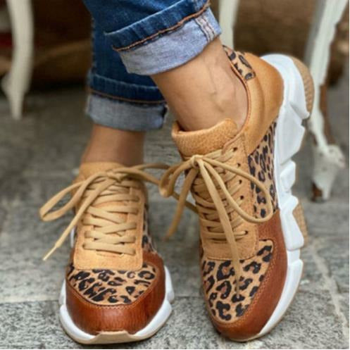 Levoire | Baskets À Imprimé Léopard