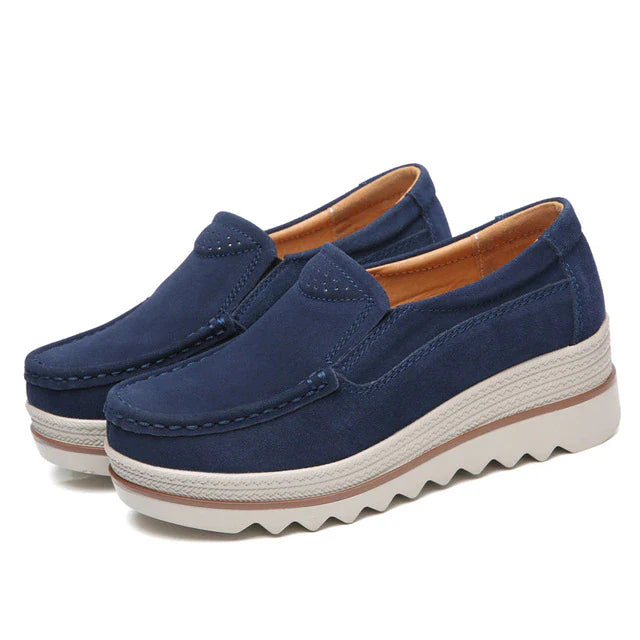 Levoire | Modernes Chaussures De Loisirs Pour Femmes Avec Semelle Douce Bleu