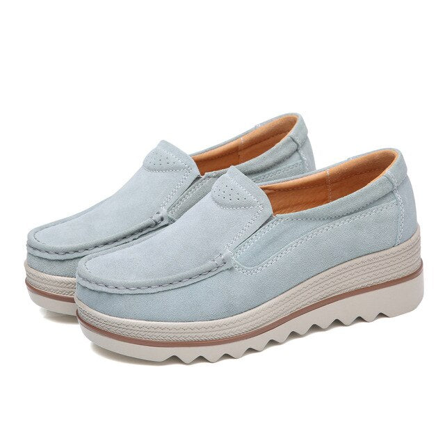 Levoire | Modernes Chaussures De Loisirs Pour Femmes Avec Semelle Douce Gris