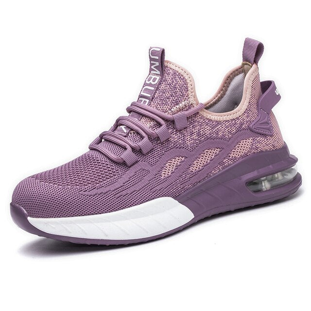 Levoire | Chaussure De Sécurité Respirante À Embout Dur Pour Femmes Rosa