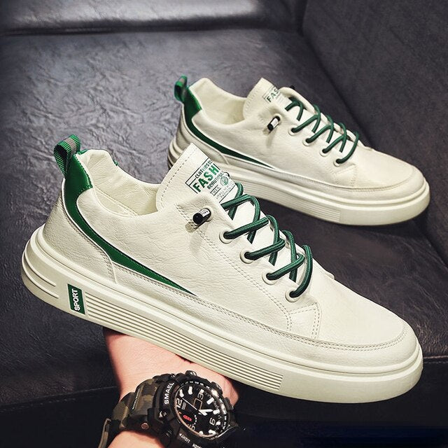 Levoire | Baskets Pour Hommes Stylées Et Confortables Vert