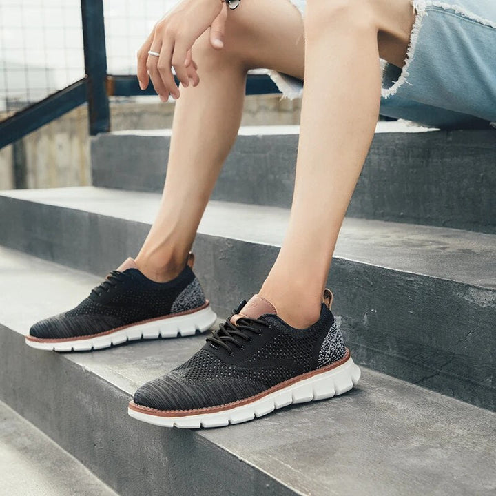 Levoire | Baskets En Tricot Confortables Noir - Pas en stock