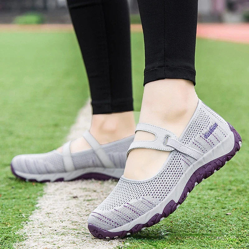 Levoire | Baskets Ergonomiques Pour Femmes Sans Lacets Avec Support De Coup De Pied