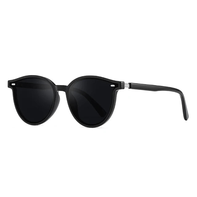 Levoire | Lunettes De Soleil Tendance Avec Monture Transparente Pour Femmes Noir-Gris