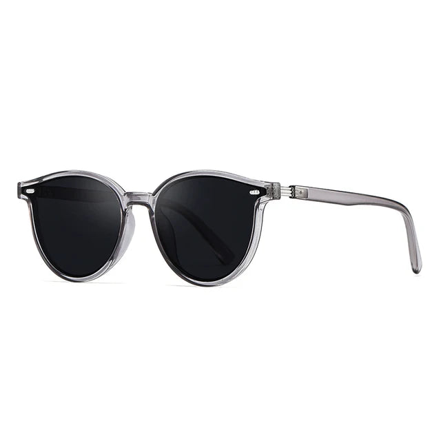Levoire | Lunettes De Soleil Tendance Avec Monture Transparente Pour Femmes Gris