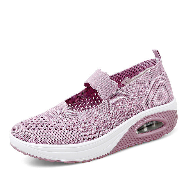 Levoire | Baskets Orthopédiques Sandales À Semelle Épaisse Pour Femmes Rosa