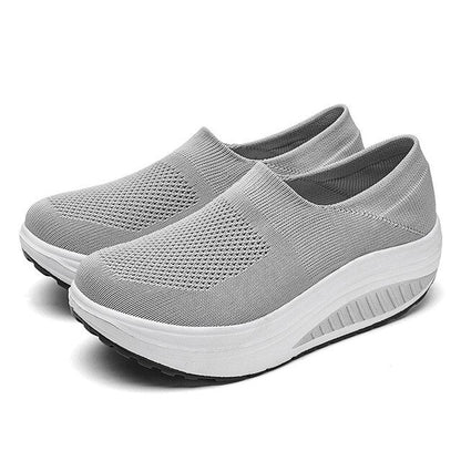 Levoire | Flip Flop Sneakers Pour Femmes Avec Semelle Orthopédique Gris