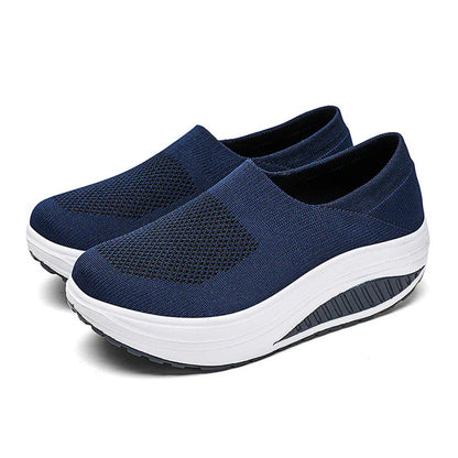 Levoire | Flip Flop Sneakers Pour Femmes Avec Semelle Orthopédique Bleu
