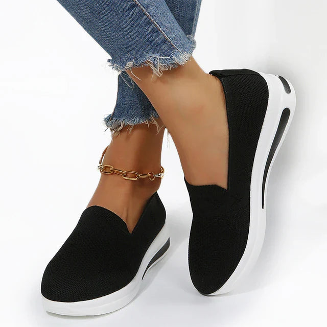 Levoire | Chaussures Orthopédiques Pour Femmes Avec Embout Large Noir