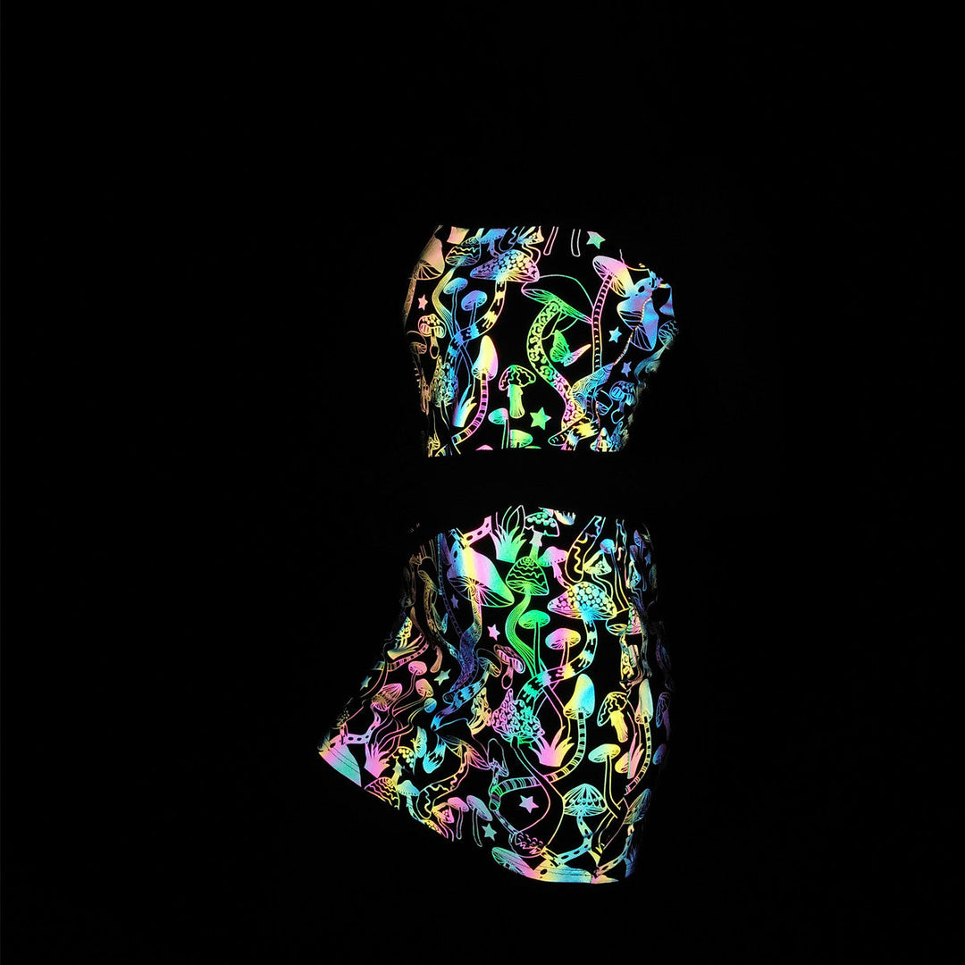 Levoire | Robe De Champignon Brillante Réfléchissante Arc-En-Ciel