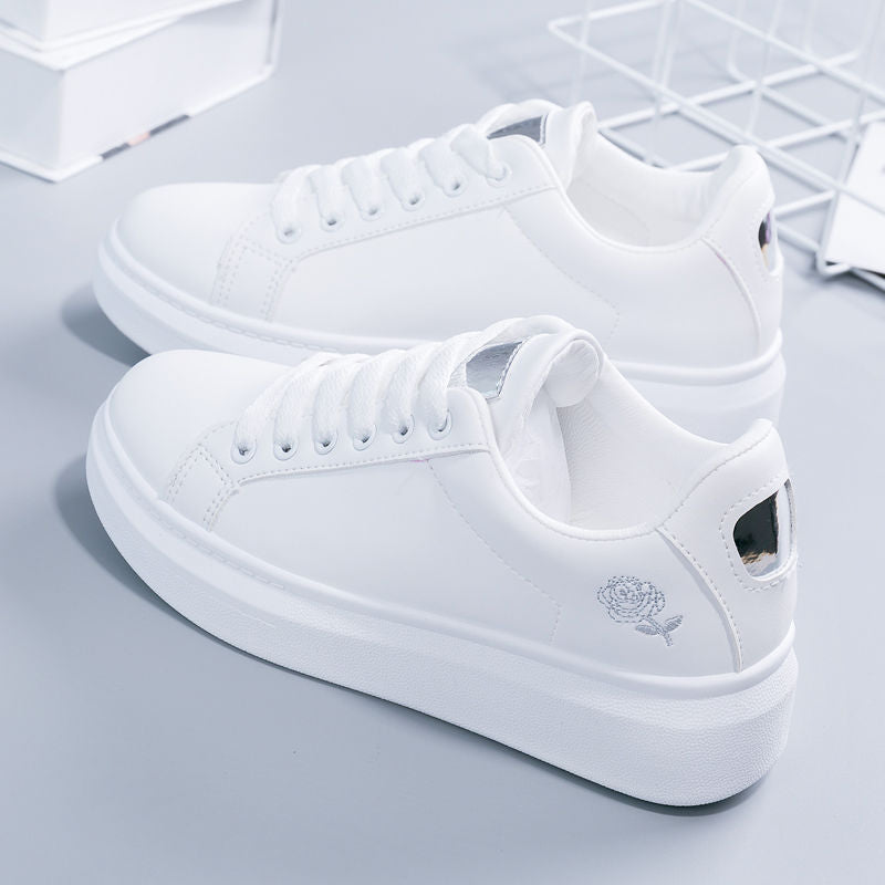 Levoire | Sneakers Blanches De Printemps Argent