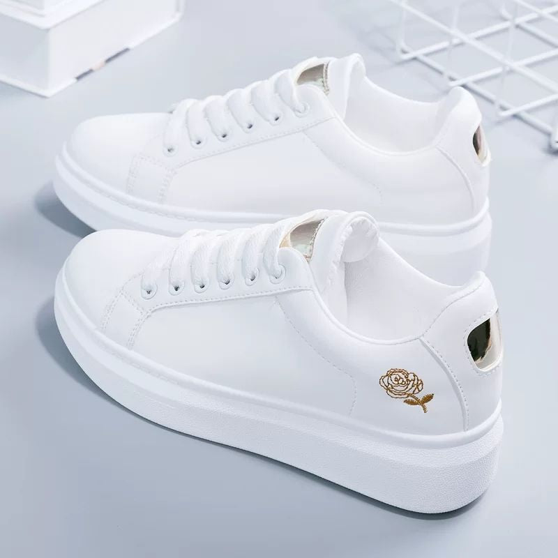 Levoire | Sneakers Blanches De Printemps Or