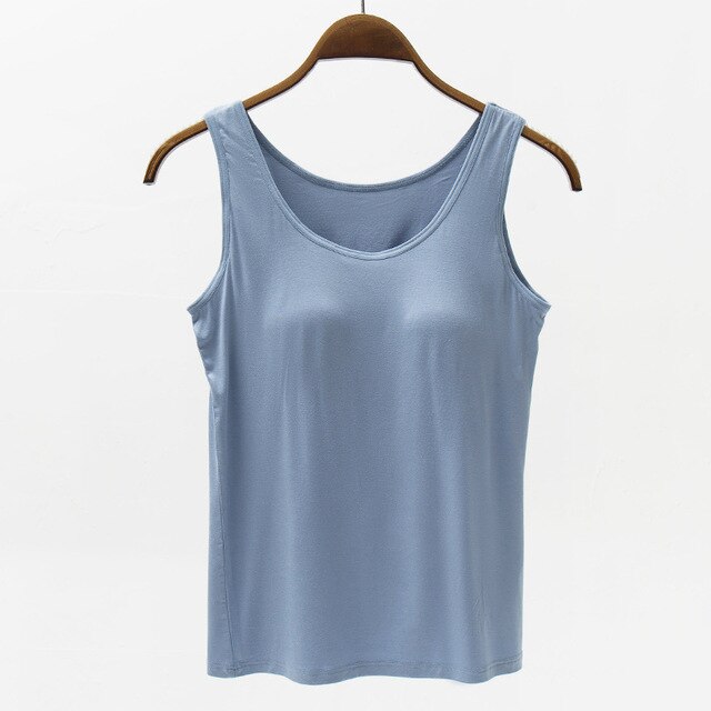 Levoire | Chemise Pour Femmes Avec Soutien-Gorge Bleu