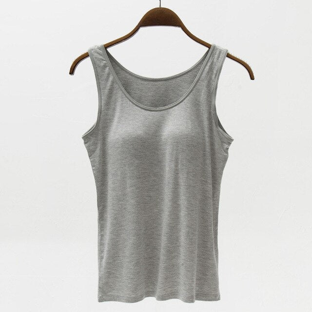Levoire | Chemise Pour Femmes Avec Soutien-Gorge Gris clair