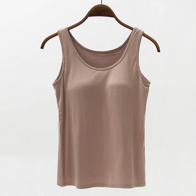 Levoire | Chemise Pour Femmes Avec Soutien-Gorge Abricot