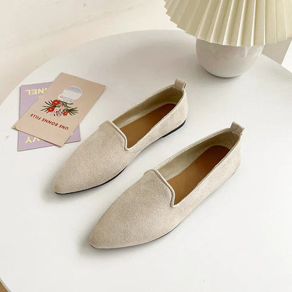 Levoire | Stylish Flat Shoes With Pointed Toes And Non-Slip Soles