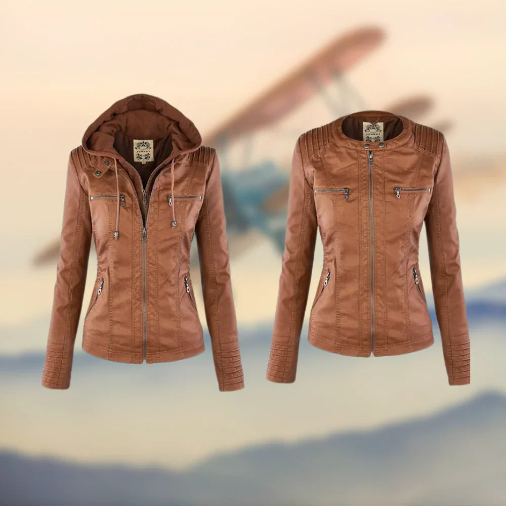 Levoire | Veste En Cuir Italien Faite À La Main