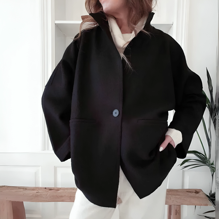 Levoire | Veste En Tricot Ample À Manches Longues Avec Boutons 2XL