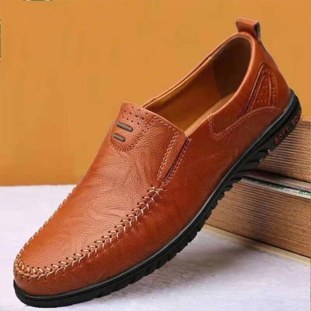 Levoire | Mocassins Décontractés Au Style Italien Braun