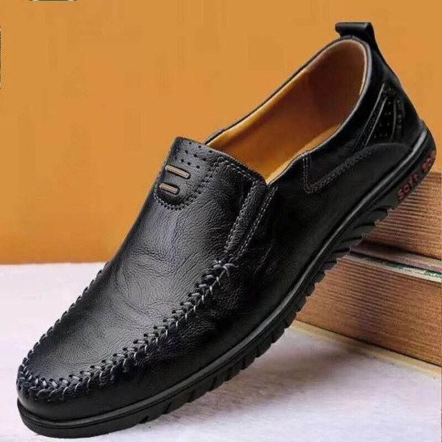 Levoire | Mocassins Décontractés Au Style Italien Noir