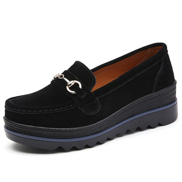 Levoire | Chaussures Ortopédiques Modernes Pour Femmes Avec Boucle Noir