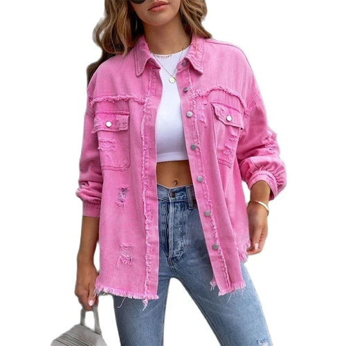 Levoire | Élégante Veste En Jean Décontractée